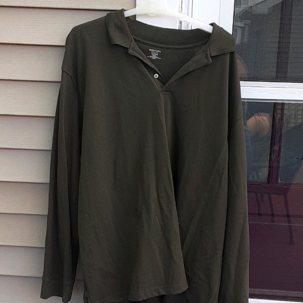 St John's Bay Long Sleeve Polo shirt 3XL
